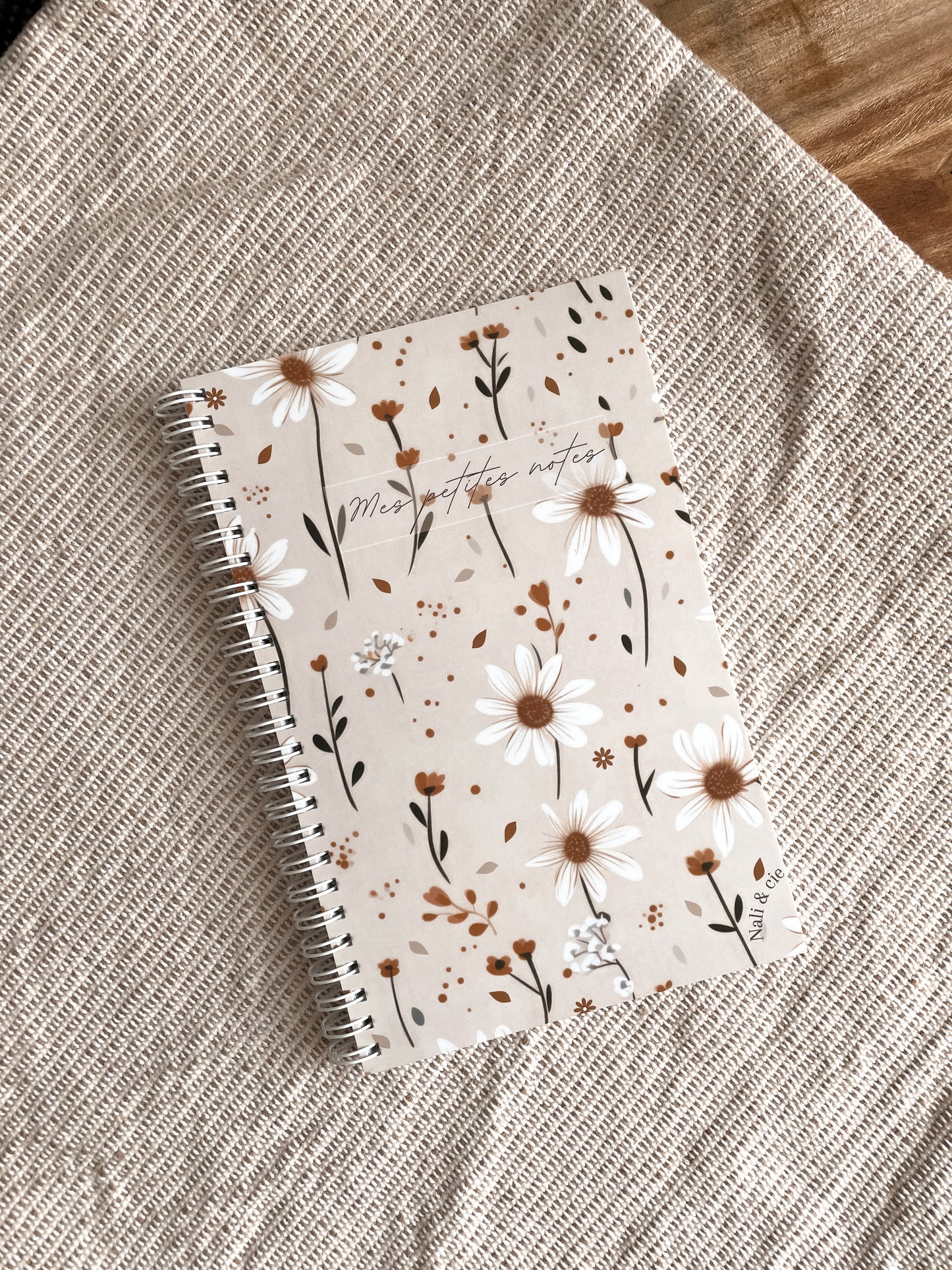 Mini cahier de notes Boho X Petit pas à trois